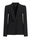 Liu •jo Woman Blazer Black Size 10 Polyester, Elastane