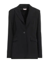 Liu •jo Woman Blazer Black Size 8 Polyester, Elastane
