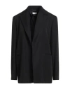Liu •jo Woman Blazer Black Size 12 Viscose, Polyester