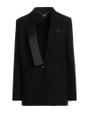 Liu •jo Woman Blazer Black Size 8 Polyester In Black