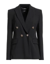 Liu •jo Woman Blazer Black Size 8 Polyester, Elastane