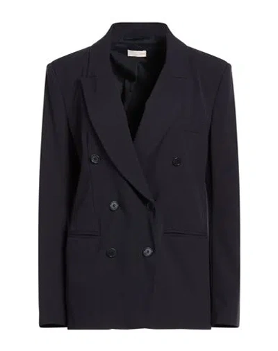 Liu •jo Woman Blazer Midnight Blue Size 6 Polyester, Viscose, Elastane