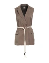 Liu •jo Woman Blazer Military Green Size 8 Viscose, Polyester In Green