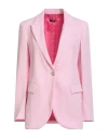 Liu •jo Woman Blazer Pink Size 4 Viscose, Polyester, Elastane