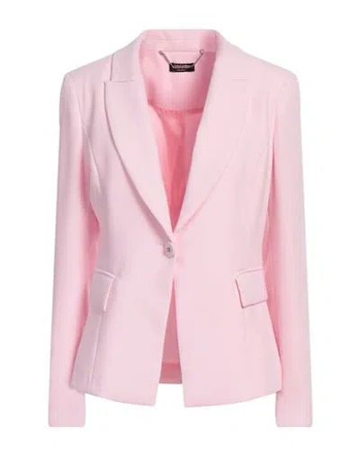 Liu •jo Woman Blazer Pink Size 10 Polyester