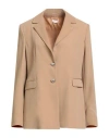 Liu •jo Woman Blazer Sand Size 10 Polyester