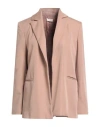 Liu •jo Woman Blazer Sand Size 12 Viscose, Polyester
