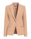 Liu •jo Woman Blazer Sand Size 6 Polyester, Elastane In Neutral