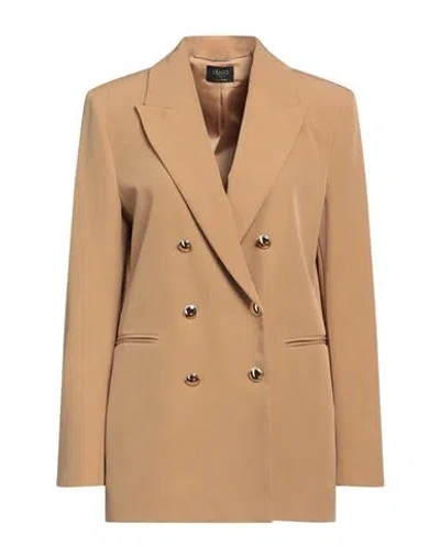 Liu •jo Woman Blazer Sand Size 8 Polyester, Elastane In Neutral