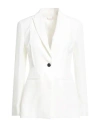 Liu •jo Woman Blazer White Size 10 Polyester, Elastane