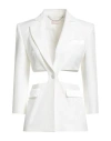Liu •jo Woman Blazer White Size 8 Polyester, Elastane In White