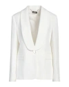 Liu •jo Woman Blazer White Size 8 Polyester, Elastane