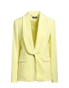 Liu •jo Woman Blazer Yellow Size 10 Polyester, Elastane