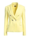 Liu •jo Woman Blazer Yellow Size 4 Viscose, Polyester, Elastane