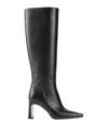 Liu •jo Leonie Hanne X  Woman Boot Black Size 5 Soft Leather In Black