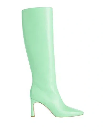 Liu •jo Woman Boot Emerald Green Size 6 Soft Leather