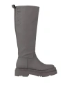 Liu •jo Woman Boot Grey Size 7 Textile Fibers