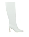 Liu •jo Leonie Hanne X  Woman Boot Light Green Size 7 Soft Leather