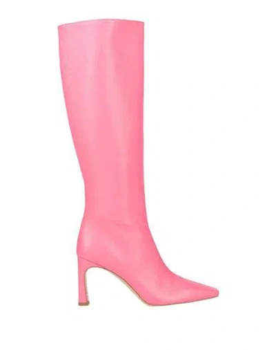 Liu •jo Woman Boot Pink Size 5 Soft Leather