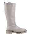 Liu •jo Woman Boot Taupe Size 7 Textile Fibers In Gray