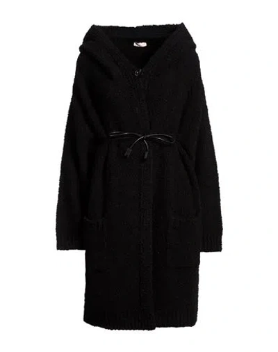 Liu •jo Woman Cardigan Black Size S Acrylic, Wool, Alpaca Wool, Polyester