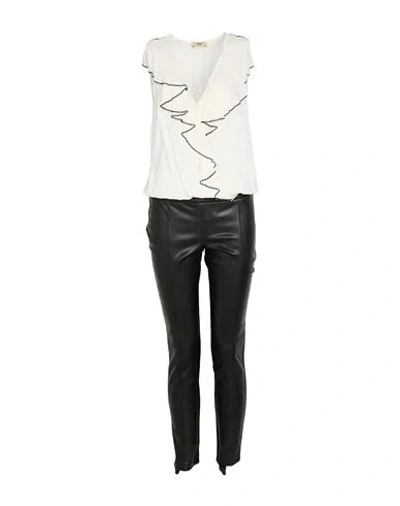 Liu •jo Woman Co-ord White Size 8 Viscose, Polyamide, Elastane, Polyester, Polyurethane
