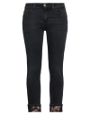 Liu •jo Woman Jeans Black Size 26w-28l Cotton, Elastane, Polyester In Black