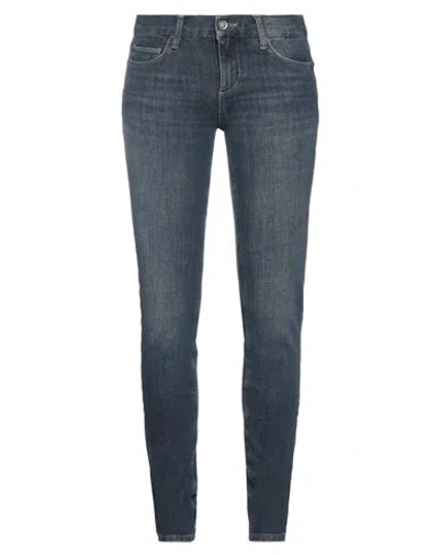 Liu •jo Woman Denim Pants Blue Size 27w-32l Cotton, Polyester, Elastane