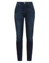 Liu •jo Woman Jeans Blue Size 28 Cotton, Elastane In Blue