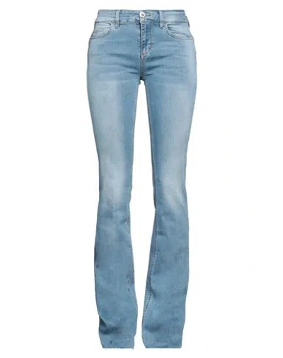 Liu •jo Woman Jeans Blue Size 29w-36l Cotton, Elastane