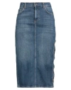 Liu •jo Skirt Liu Jo Woman Color Denim In Blue