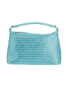 Liu •jo Woman Handbag Sky Blue Size - Textile Fibers