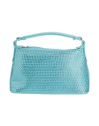 Liu •jo Woman Handbag Sky Blue Size - Textile Fibers In Blue
