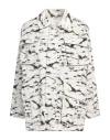 Liu •jo Woman Jacket Off White Size 6 Cotton, Elastane In White