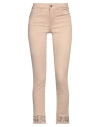Liu •jo Woman Jeans Beige Size 24w-28l Cotton, Elastane In Neutral