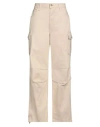 Liu •jo Woman Jeans Beige Size 30 Cotton In Beige