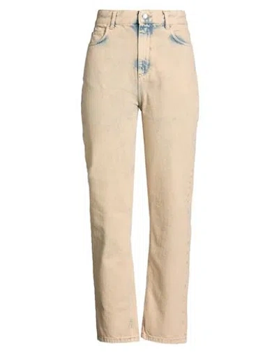 Liu •jo Woman Jeans Beige Size 31 Cotton In White