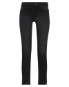 Liu •jo Woman Jeans Black Size 25w-28l Cotton, Modal, Elastomultiester, Elastane In Black
