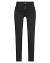 Liu •jo Woman Jeans Black Size 26w-28l Cotton, Polyester, Elastane In Black