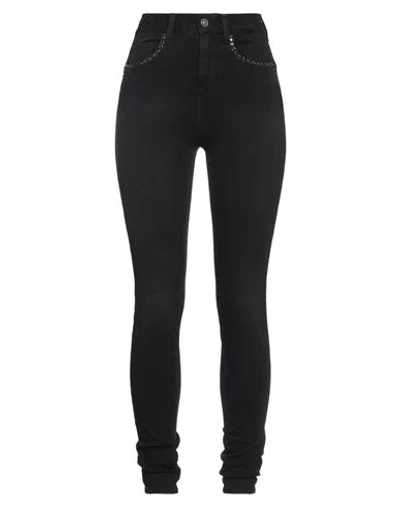 Liu •jo Woman Jeans Black Size 26w-30l Cotton, Polyester, Elastane