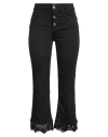 Liu •jo Woman Jeans Black Size 27 Cotton, Elastane, Polyamide