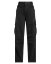 Liu •jo Woman Jeans Black Size 27 Polyester, Cotton, Polyurethane Resin In Black