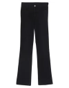 Liu •jo Liu Jo Flared Cotton Pants In Black