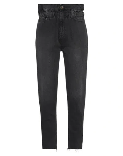 Liu •jo Woman Jeans Black Size 28 Cotton