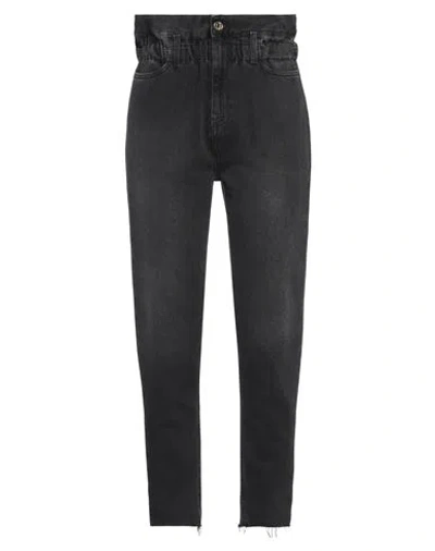 Liu •jo Woman Jeans Black Size 25 Cotton