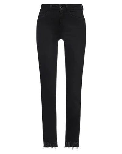Liu •jo Woman Jeans Black Size 28w-28l Cotton, Elastane