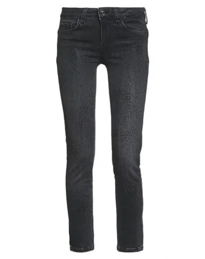 Liu •jo Woman Jeans Black Size 28w-28l Cotton, Polyester, Elastane