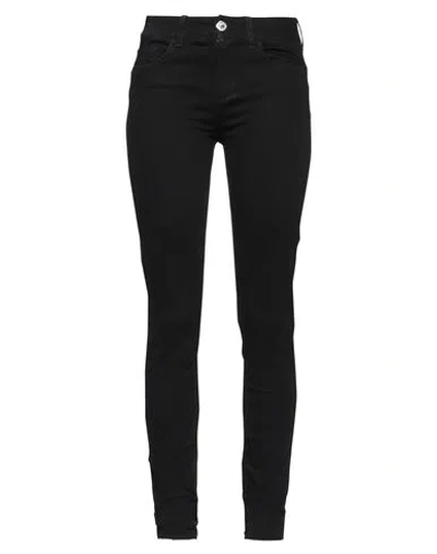 Liu •jo Woman Jeans Black Size 29w-30l Cotton, Elastane