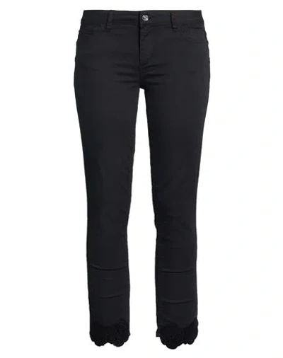 Liu •jo Woman Jeans Black Size 31 Cotton, Elastane