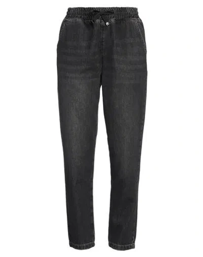 Liu •jo Woman Jeans Black Size 28 Cotton, Lyocell